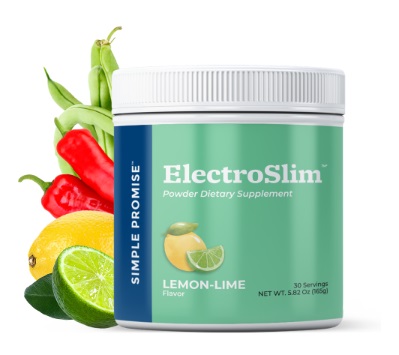 ElectroSlim scam weight loss supplement single jar – front view of the product with label visible

